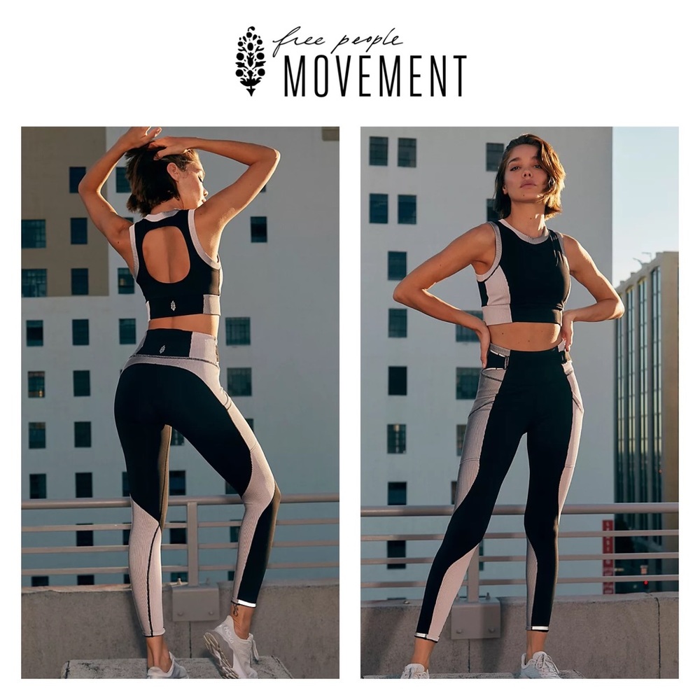 NWT Free People High-Rise Ankle Hardio Cardio Leggings